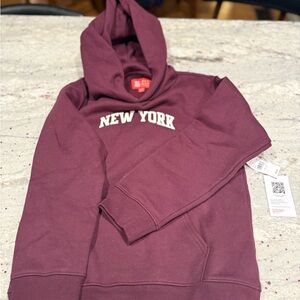 PacSun Maroon New York Kids Hoodie